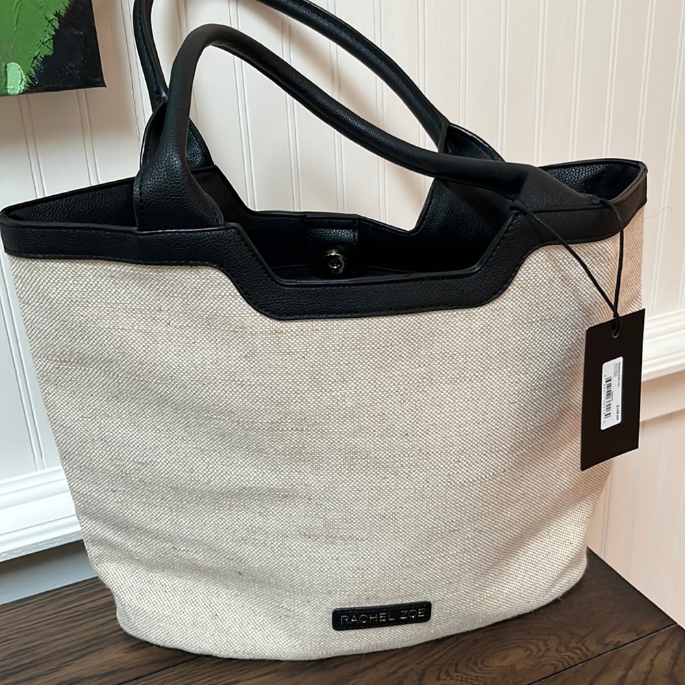 Rachel Zoe Canvas tote with tags